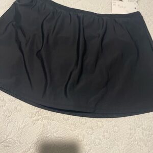 Women's Black Swim Skirt - Classic Pull-On Style sz 12 New